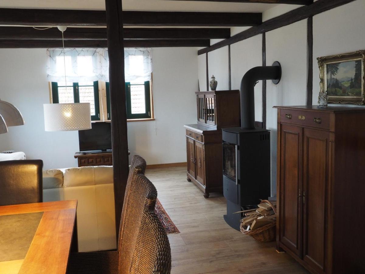 Schoene Gemuetliche Ferienwohnung Mit Kamin II Im Harz Darlingerode Exterior foto